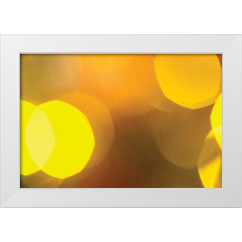 Yellow White Modern Wood Framed Art Print by Millet, Karyn
