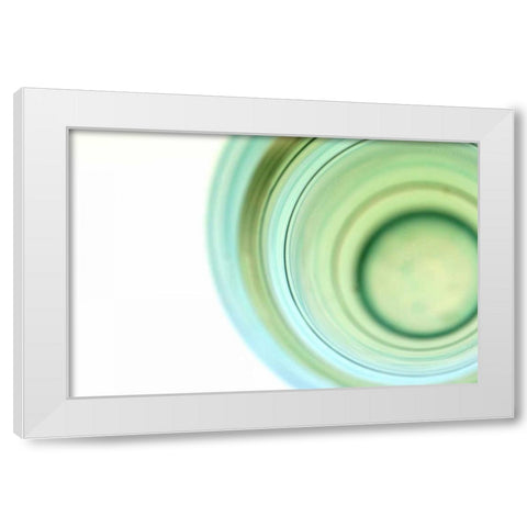 Green White Modern Wood Framed Art Print by Millet, Karyn