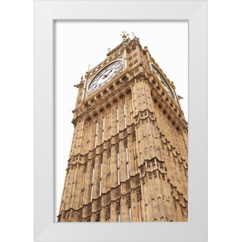 Big Ben XII White Modern Wood Framed Art Print by Millet, Karyn