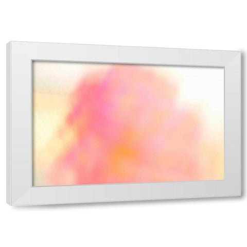 Abstract Skies I White Modern Wood Framed Art Print by Millet, Karyn