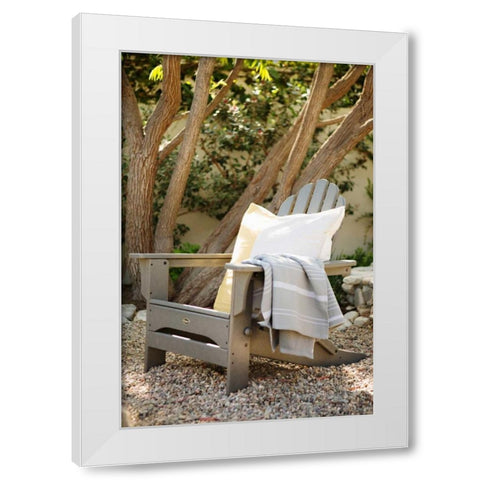 Adirondack White Modern Wood Framed Art Print by Millet, Karyn