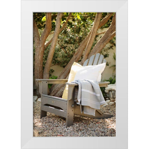 Adirondack White Modern Wood Framed Art Print by Millet, Karyn