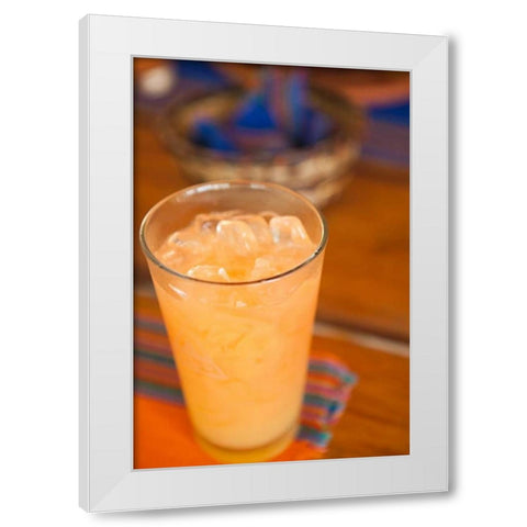 Cocktail III White Modern Wood Framed Art Print by Millet, Karyn