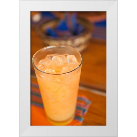 Cocktail III White Modern Wood Framed Art Print by Millet, Karyn