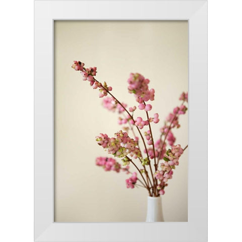 Fresh Cut Flowers II White Modern Wood Framed Art Print by Millet, Karyn