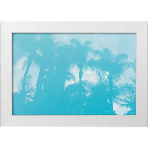 Beverly Hills Pool I White Modern Wood Framed Art Print by Millet, Karyn