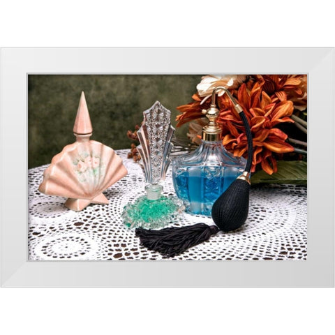 Scent of a Woman White Modern Wood Framed Art Print by McNemar, C. Thomas