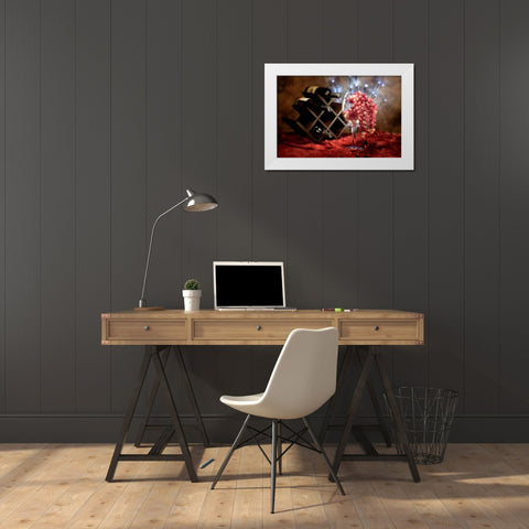 Connoisseur I White Modern Wood Framed Art Print by McNemar, C. Thomas