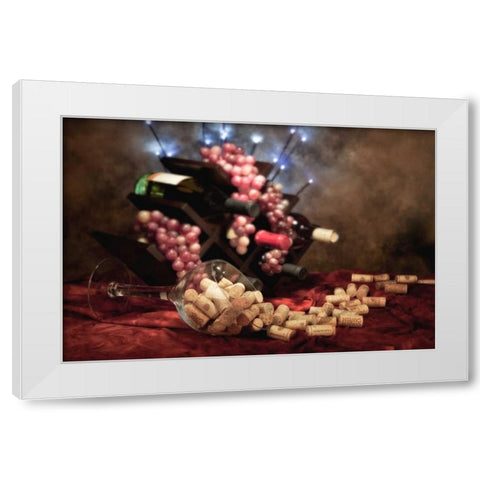 Connoisseur II White Modern Wood Framed Art Print by McNemar, C. Thomas
