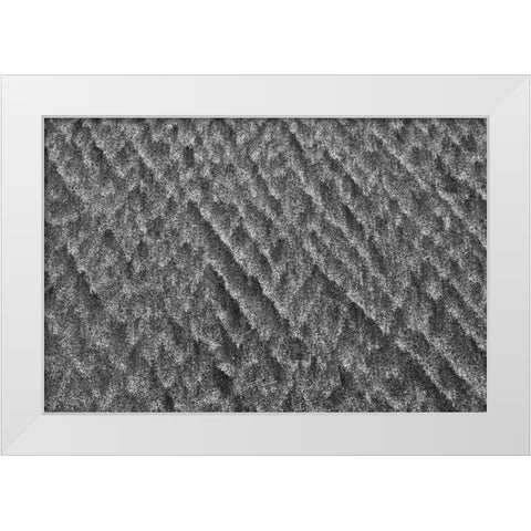 Texture III White Modern Wood Framed Art Print by Peterson, Lee