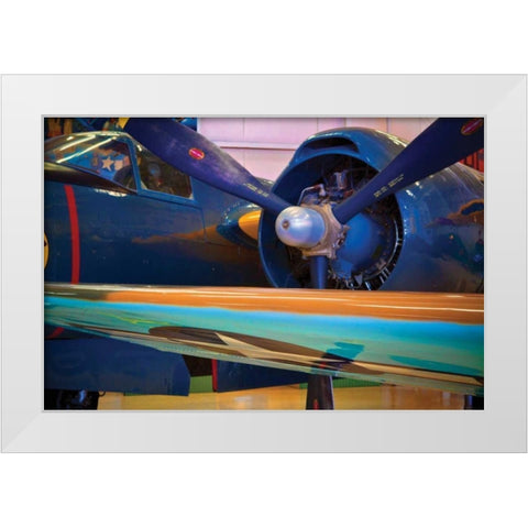 Aviation I White Modern Wood Framed Art Print by Peterson, Lee