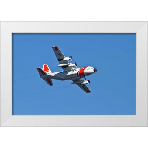 Air Show V White Modern Wood Framed Art Print by Peterson, Lee