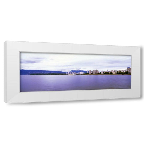 False Creek I White Modern Wood Framed Art Print by Stefko, Bob