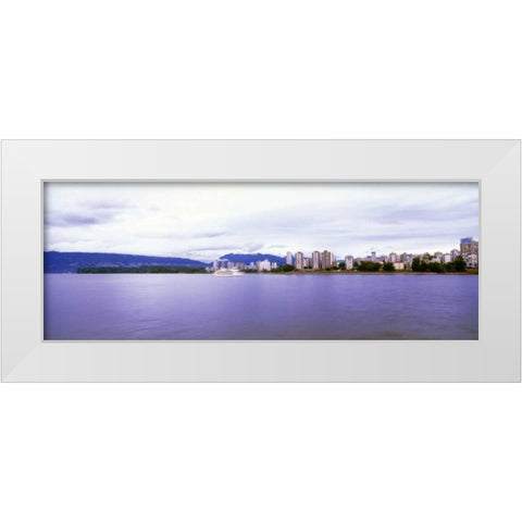 False Creek I White Modern Wood Framed Art Print by Stefko, Bob