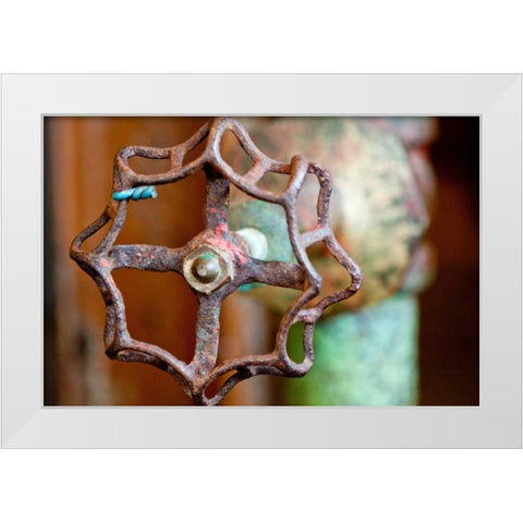 Open and Shut White Modern Wood Framed Art Print by Styber, Dana