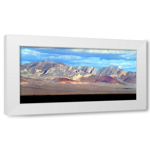 Bare Mountain I White Modern Wood Framed Art Print by Taylor, Douglas