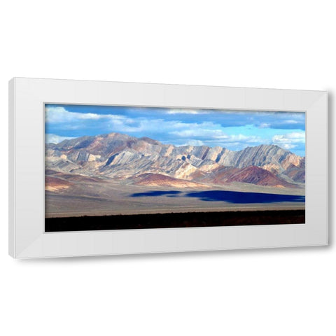 Bare Mountain II White Modern Wood Framed Art Print by Taylor, Douglas