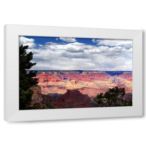 Grand Canyon Skies White Modern Wood Framed Art Print by Taylor, Douglas