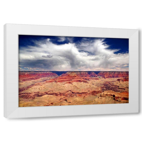 Grand Canyon Winds White Modern Wood Framed Art Print by Taylor, Douglas