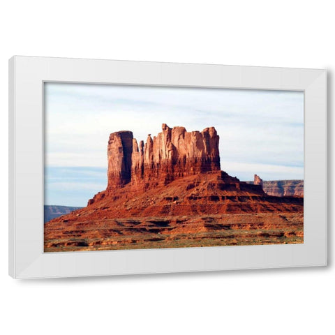 Navajo Country III White Modern Wood Framed Art Print by Taylor, Douglas