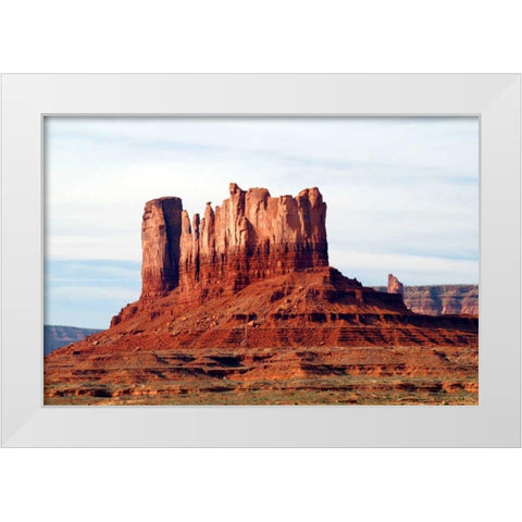 Navajo Country III White Modern Wood Framed Art Print by Taylor, Douglas