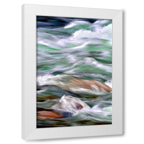 By the River I White Modern Wood Framed Art Print by Taylor, Douglas