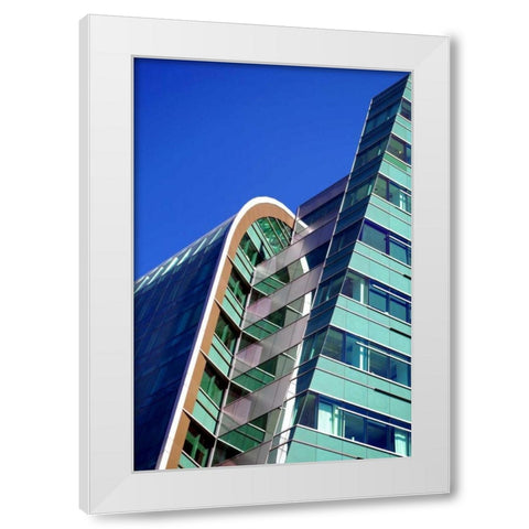 Urban Design White Modern Wood Framed Art Print by Taylor, Douglas