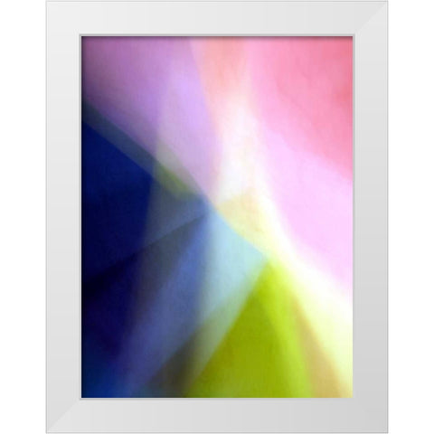 April Dawn White Modern Wood Framed Art Print by Taylor, Douglas