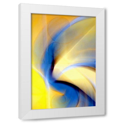 Invitation to Dance White Modern Wood Framed Art Print by Taylor, Douglas