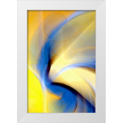 Invitation to Dance White Modern Wood Framed Art Print by Taylor, Douglas