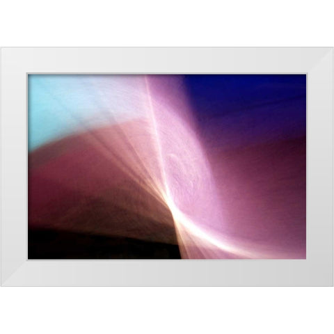 Under the Beam White Modern Wood Framed Art Print by Taylor, Douglas