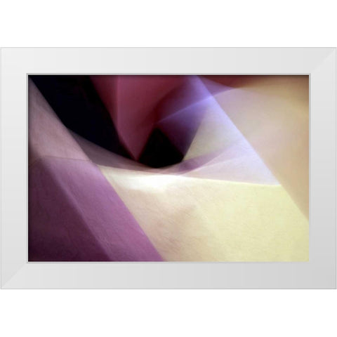 Angles White Modern Wood Framed Art Print by Taylor, Douglas