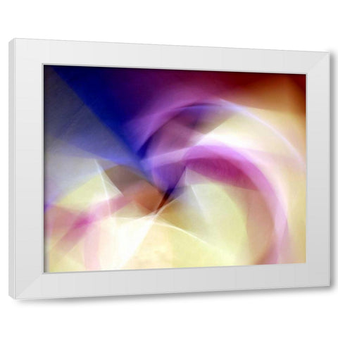 Structural Stress White Modern Wood Framed Art Print by Taylor, Douglas