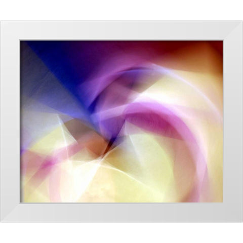 Structural Stress White Modern Wood Framed Art Print by Taylor, Douglas