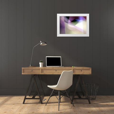 Tazza White Modern Wood Framed Art Print by Taylor, Douglas