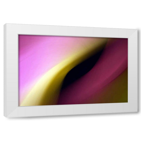 Twisted Beams I White Modern Wood Framed Art Print by Taylor, Douglas