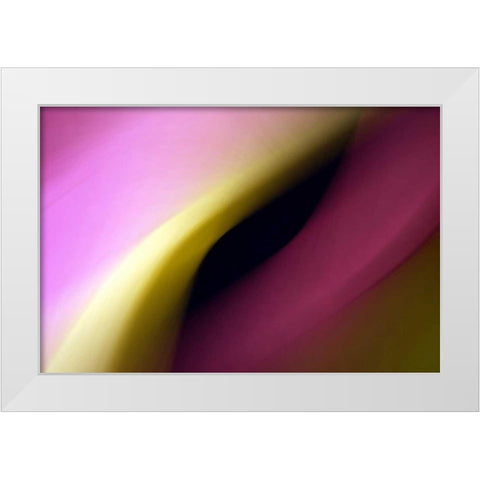 Twisted Beams I White Modern Wood Framed Art Print by Taylor, Douglas