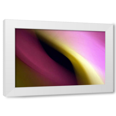 Twisted Beams II White Modern Wood Framed Art Print by Taylor, Douglas