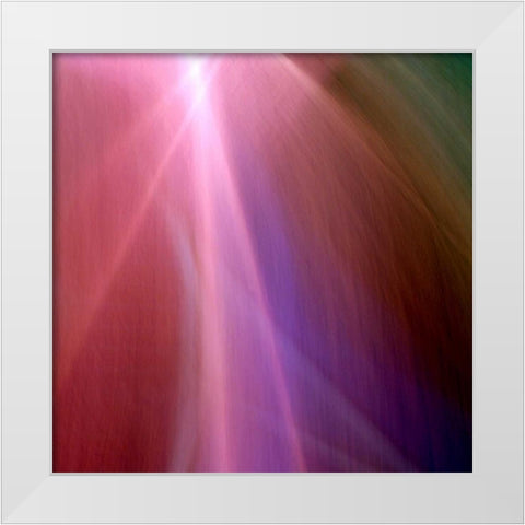 Starlight White Modern Wood Framed Art Print by Taylor, Douglas