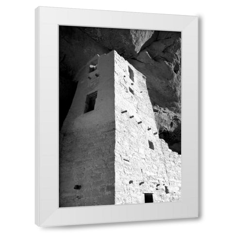 Cliff Palace Detail I BW White Modern Wood Framed Art Print by Taylor, Douglas