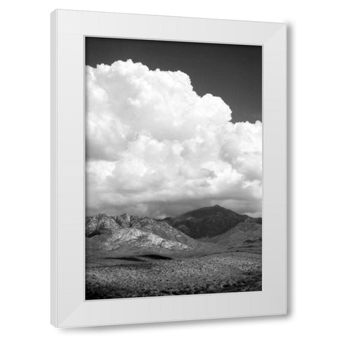 The Coming Storm BW White Modern Wood Framed Art Print by Taylor, Douglas