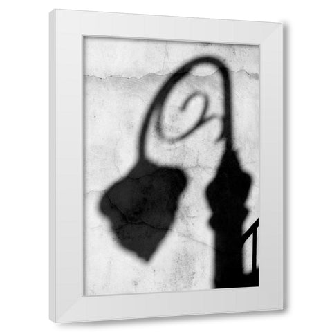 Shadow of Light BW White Modern Wood Framed Art Print by Taylor, Douglas