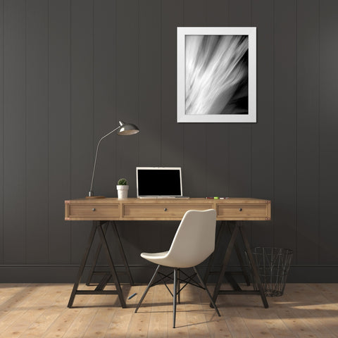 Frozen Fire I White Modern Wood Framed Art Print by Taylor, Douglas