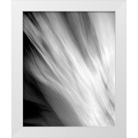 Frozen Fire II White Modern Wood Framed Art Print by Taylor, Douglas