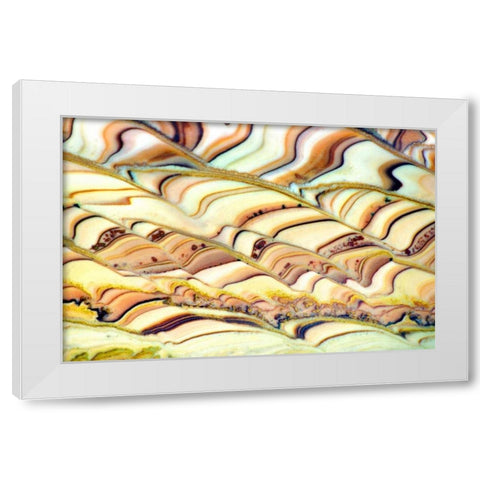Quartzite Pastorale White Modern Wood Framed Art Print by Taylor, Douglas