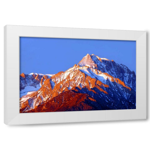 Dawns Early Light III White Modern Wood Framed Art Print by Taylor, Douglas