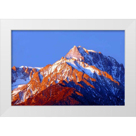 Dawns Early Light III White Modern Wood Framed Art Print by Taylor, Douglas