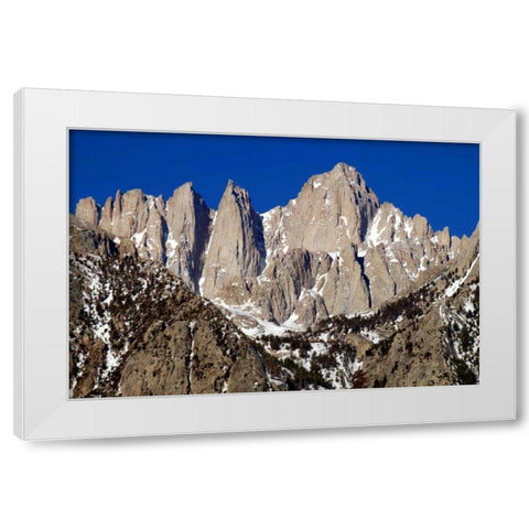 Eastern Sierras I White Modern Wood Framed Art Print by Taylor, Douglas