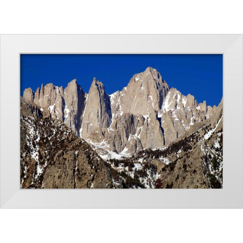 Eastern Sierras I White Modern Wood Framed Art Print by Taylor, Douglas