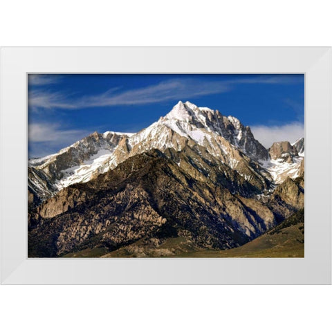 Eastern Sierras II White Modern Wood Framed Art Print by Taylor, Douglas